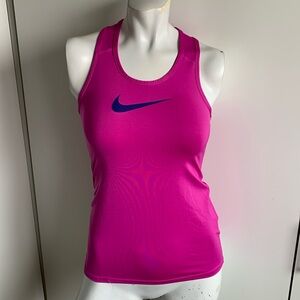 Nike Dri-FIT magenta Racerback tank top